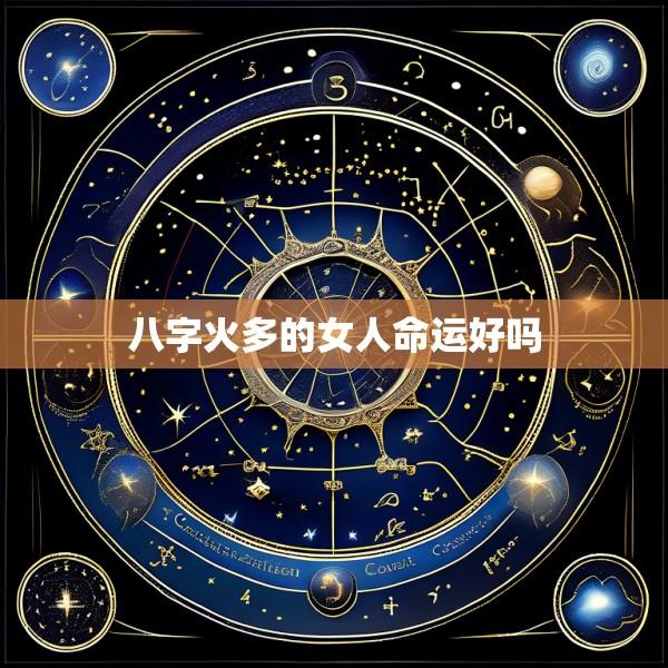 八字火多的女人命运好吗