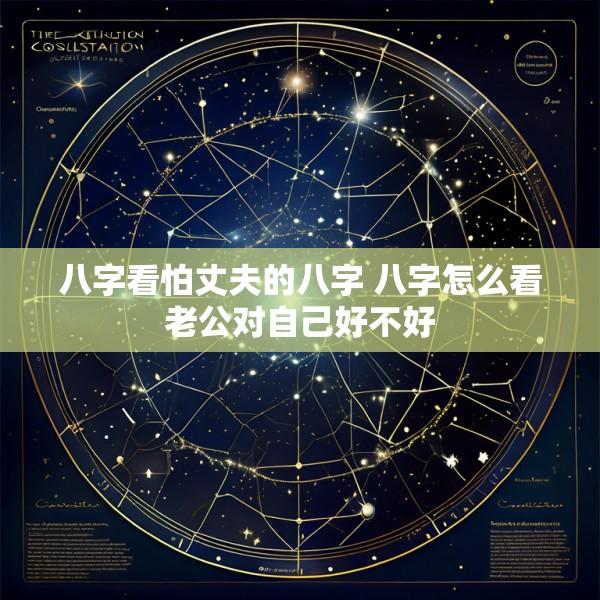 八字看怕丈夫的八字 八字怎么看老公对自己好不好