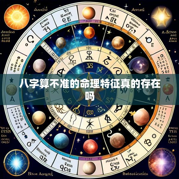 八字算不准的命理特征真的存在吗