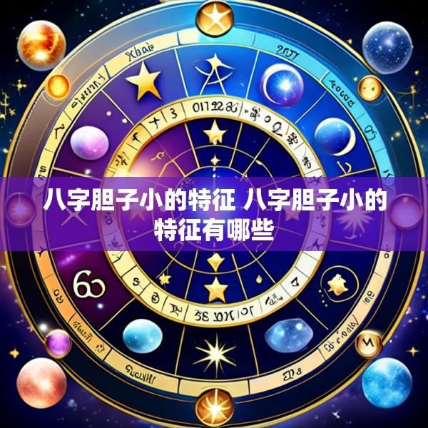 八字胆子小的特征 八字胆子小的特征有哪些