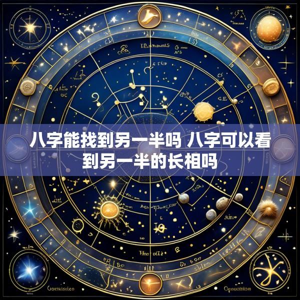 八字能找到另一半吗 八字可以看到另一半的长相吗