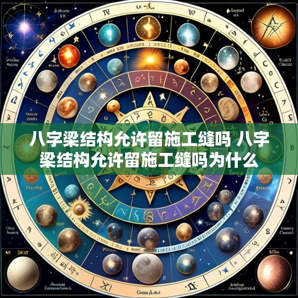 八字梁结构允许留施工缝吗 八字梁结构允许留施工缝吗为什么