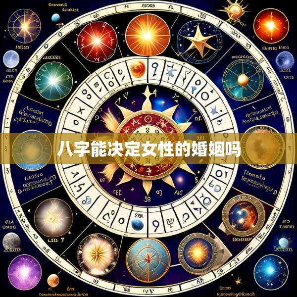 八字能决定女性的婚姻吗