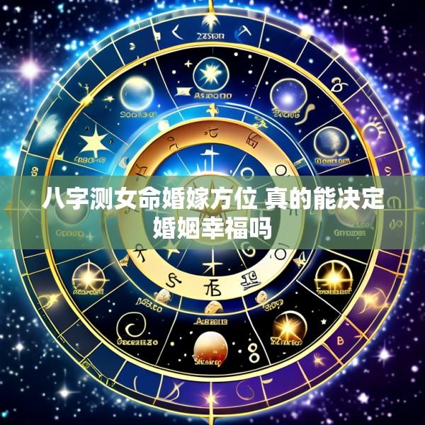 八字测女命婚嫁方位 真的能决定婚姻幸福吗