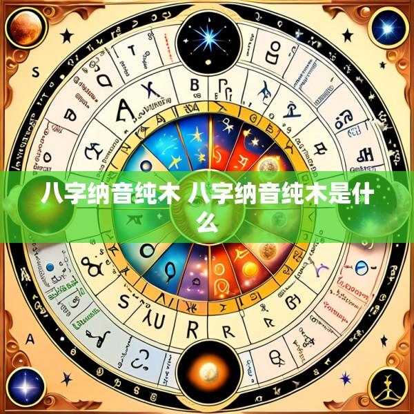 八字纳音纯木 八字纳音纯木是什么