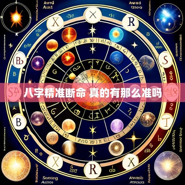 八字精准断命 真的有那么准吗