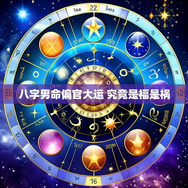 八字男命偏官大运 究竟是福是祸