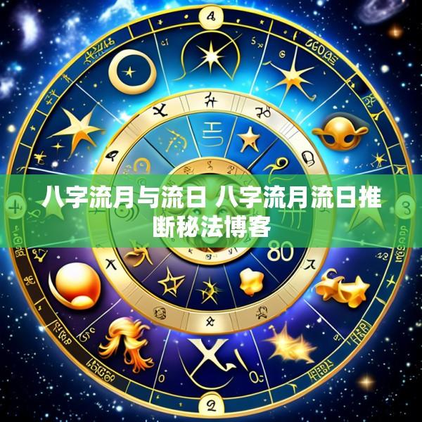 八字流月与流日 八字流月流日推断秘法博客