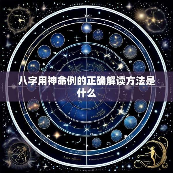 八字用神命例的正确解读方法是什么