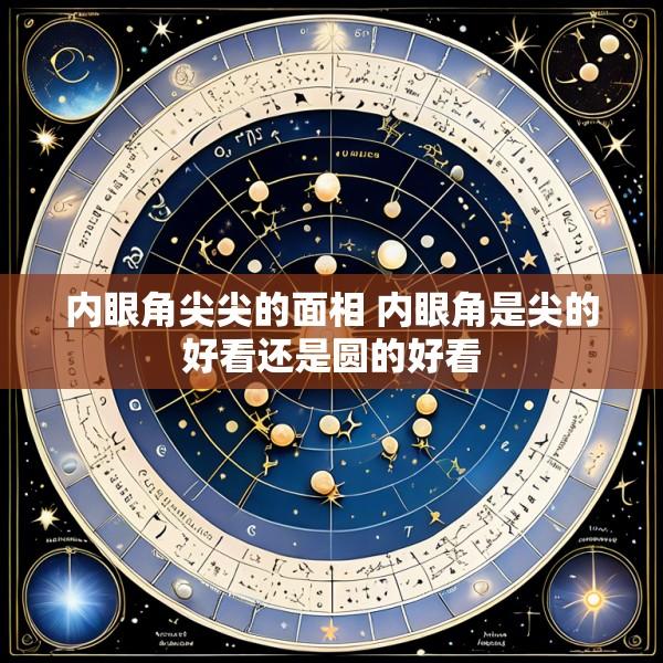 内眼角尖尖的面相 内眼角是尖的好看还是圆的好看