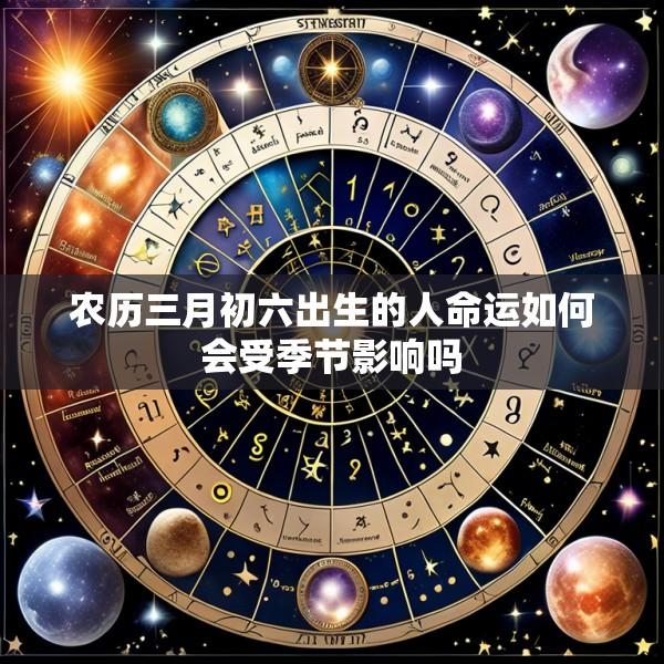 农历三月初六出生的人命运如何会受季节影响吗