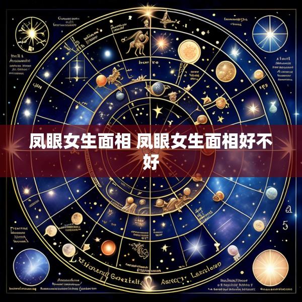 凤眼女生面相 凤眼女生面相好不好