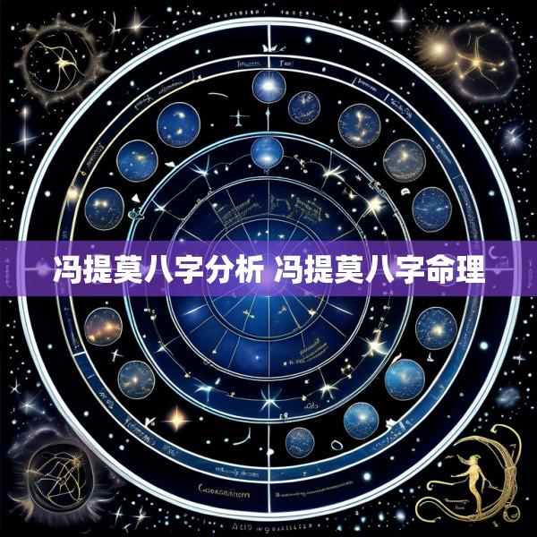 冯提莫八字分析 冯提莫八字命理