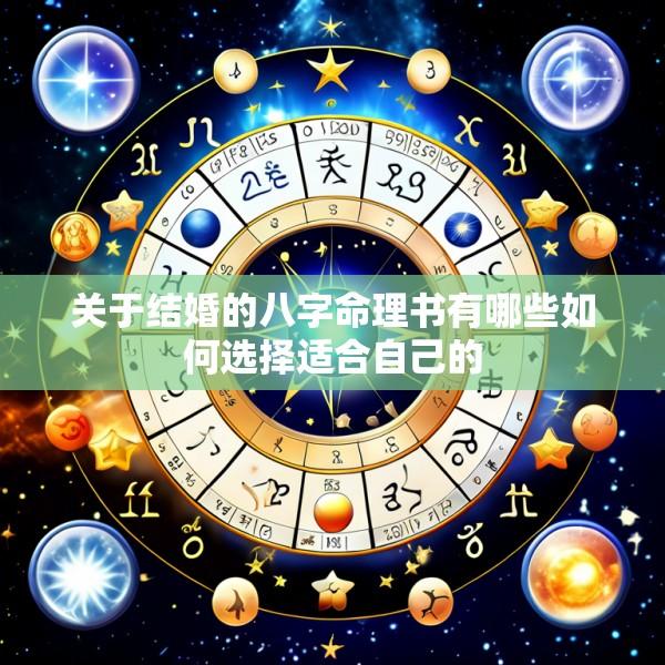 关于结婚的八字命理书有哪些如何选择适合自己的