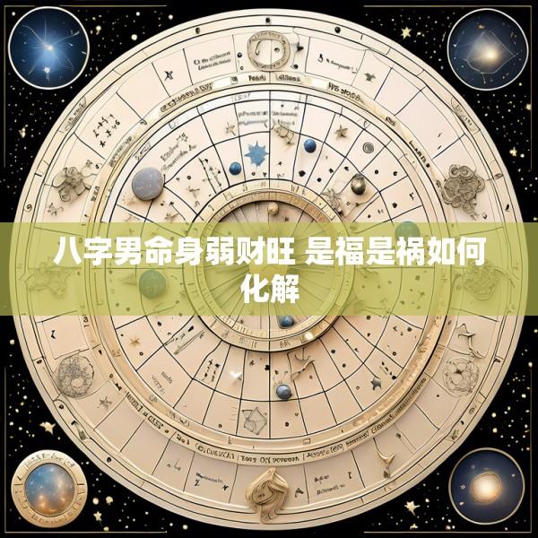 八字男命身弱财旺 是福是祸如何化解