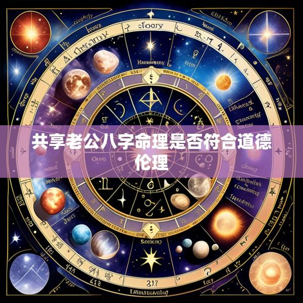 共享老公八字命理是否符合道德伦理