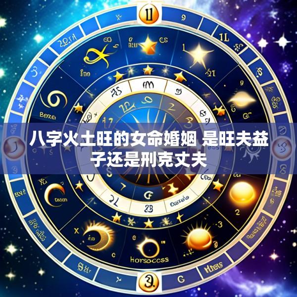 八字火土旺的女命婚姻 是旺夫益子还是刑克丈夫
