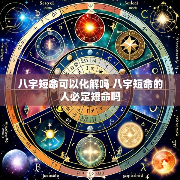 八字短命可以化解吗 八字短命的人必定短命吗