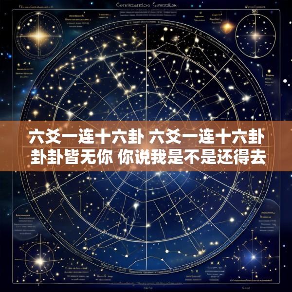 六爻一连十六卦 六爻一连十六卦 卦卦皆无你 你说我是不是还得去感谢你