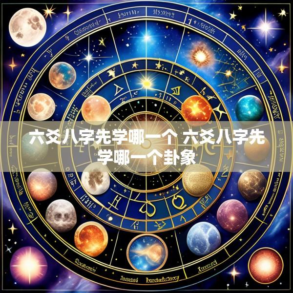 六爻八字先学哪一个 六爻八字先学哪一个卦象