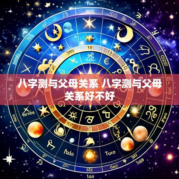 八字测与父母关系 八字测与父母关系好不好