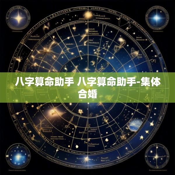 八字算命助手 八字算命助手-集体合婚