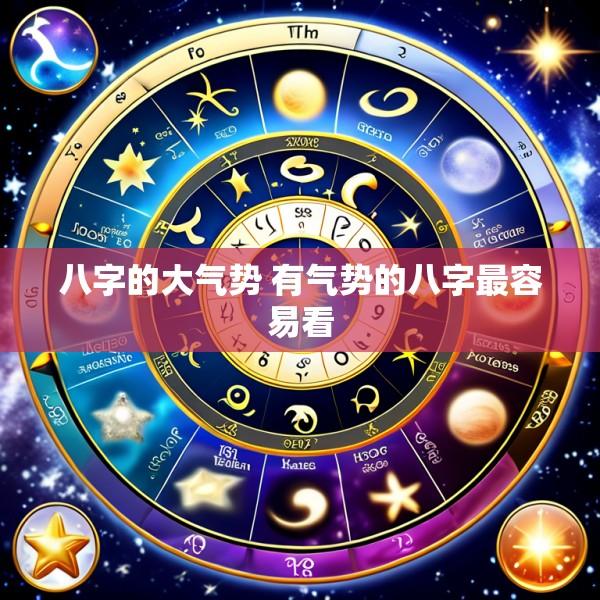 八字的大气势 有气势的八字最容易看