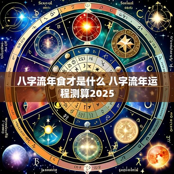 八字流年食才是什么 八字流年运程测算2025