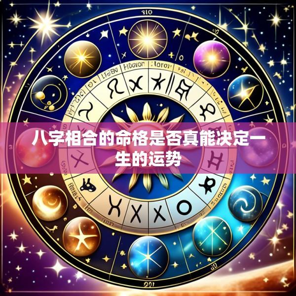 八字相合的命格是否真能决定一生的运势