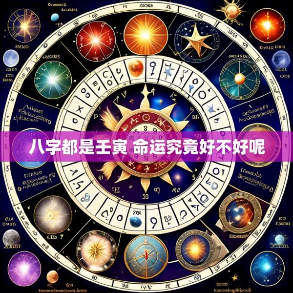 八字都是壬寅 命运究竟好不好呢