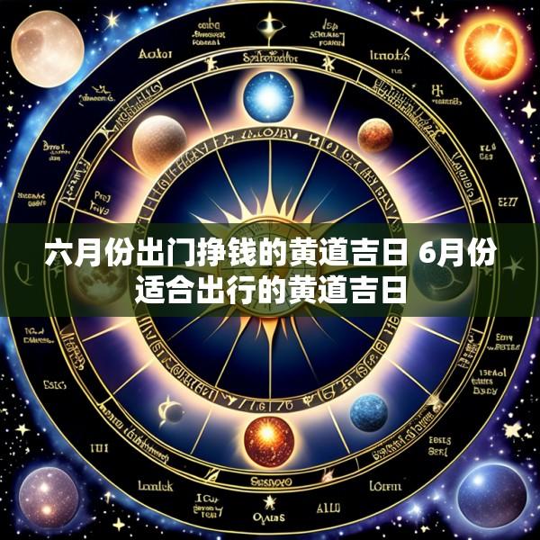 六月份出门挣钱的黄道吉日 6月份适合出行的黄道吉日