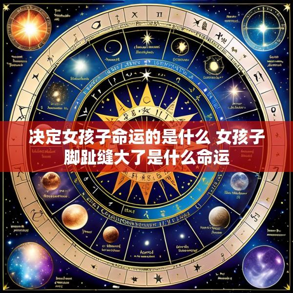决定女孩子命运的是什么 女孩子脚趾缝大了是什么命运