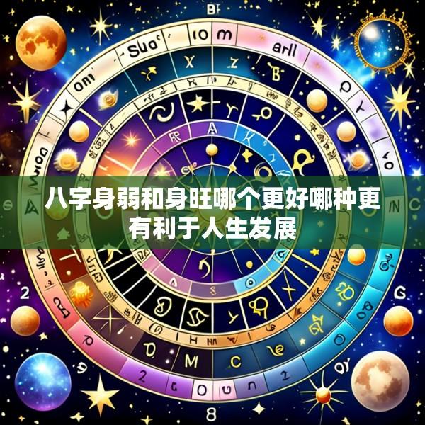 八字身弱和身旺哪个更好哪种更有利于人生发展