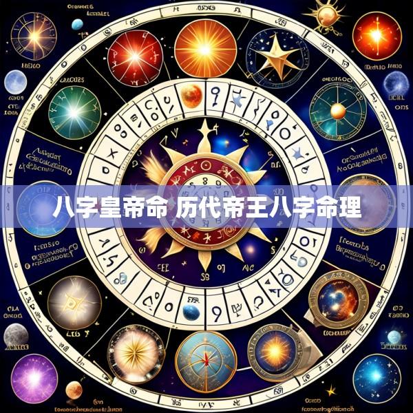 八字皇帝命 历代帝王八字命理