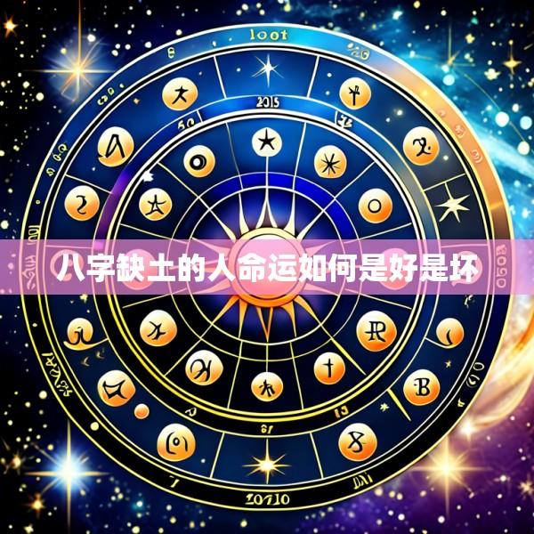 八字缺土的人命运如何是好是坏