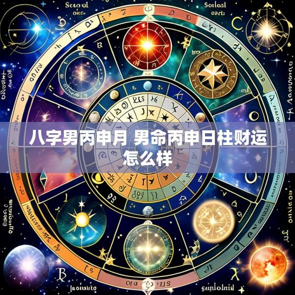 八字男丙申月 男命丙申日柱财运怎么样