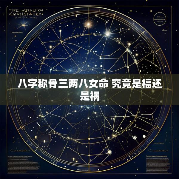 八字称骨三两八女命 究竟是福还是祸