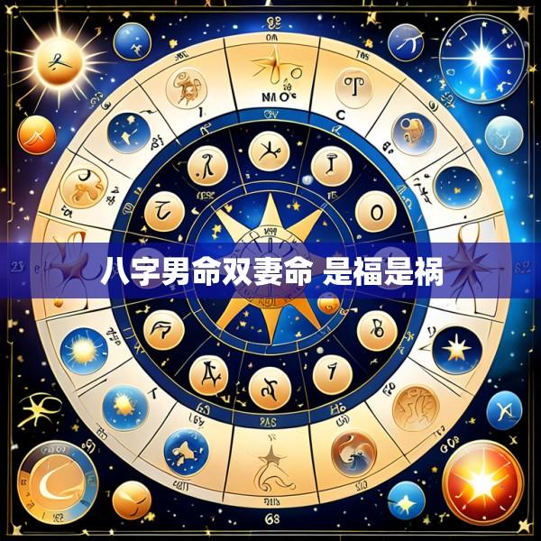 八字男命双妻命 是福是祸