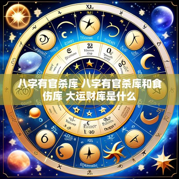 八字有官杀库 八字有官杀库和食伤库 大运财库是什么