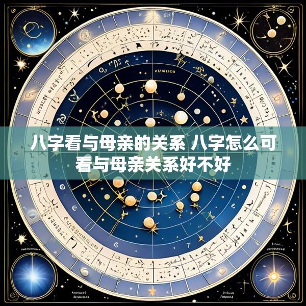 八字看与母亲的关系 八字怎么可看与母亲关系好不好