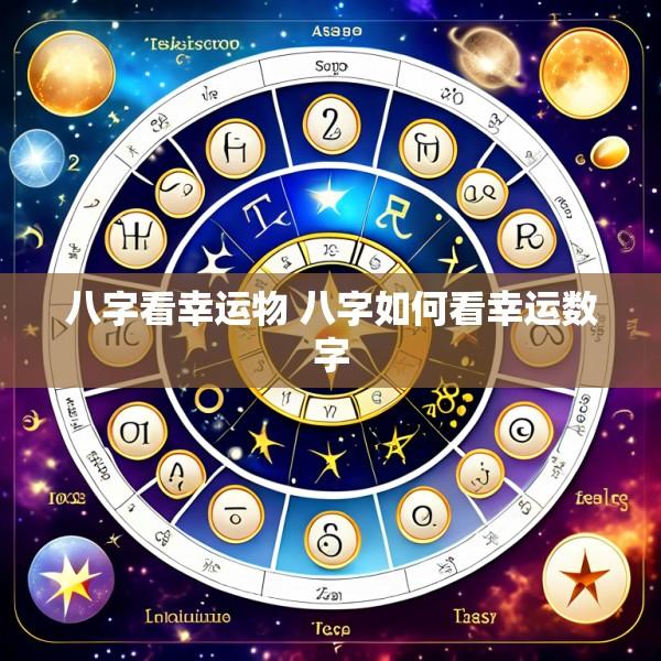 八字看幸运物 八字如何看幸运数字