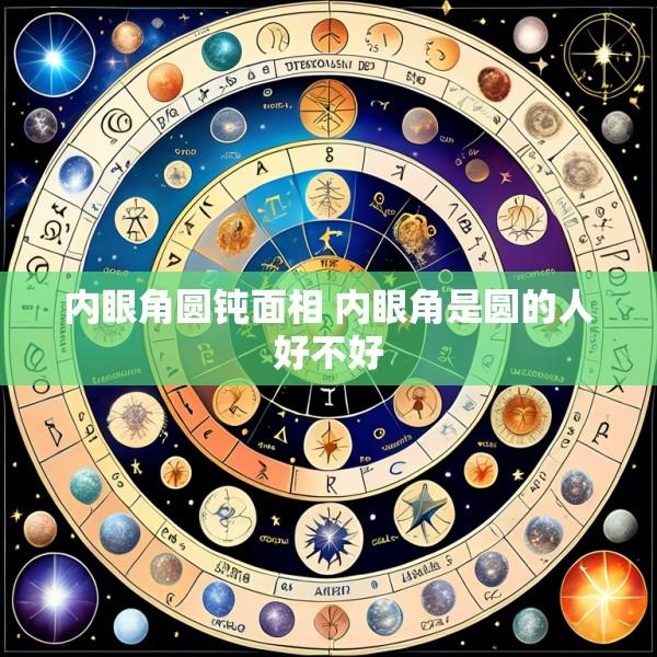 内眼角圆钝面相 内眼角是圆的人好不好