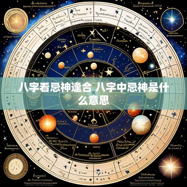 八字看忌神逢合 八字中忌神是什么意思