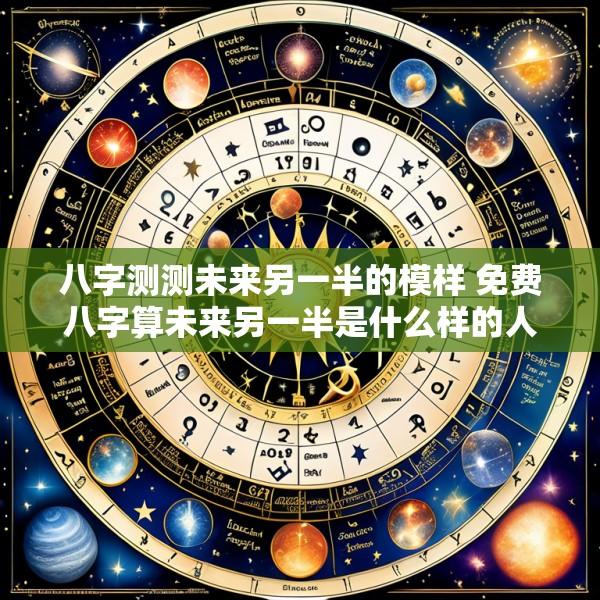八字测测未来另一半的模样 免费八字算未来另一半是什么样的人