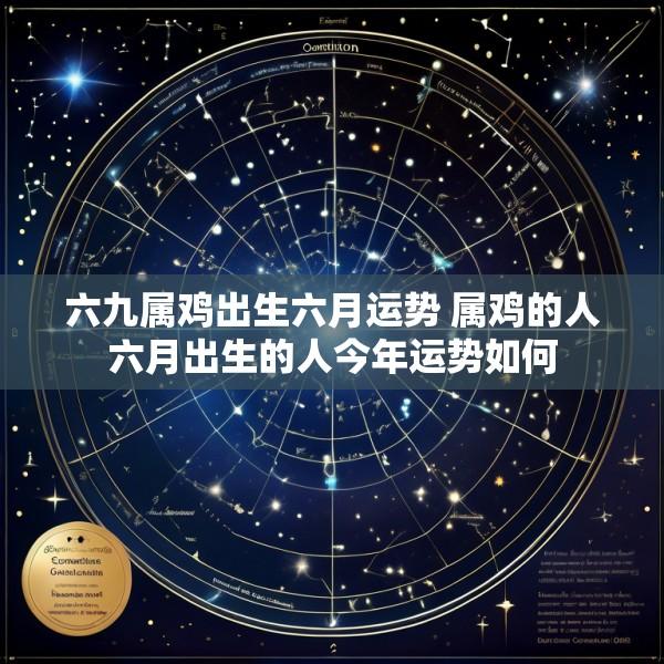 六九属鸡出生六月运势 属鸡的人六月出生的人今年运势如何