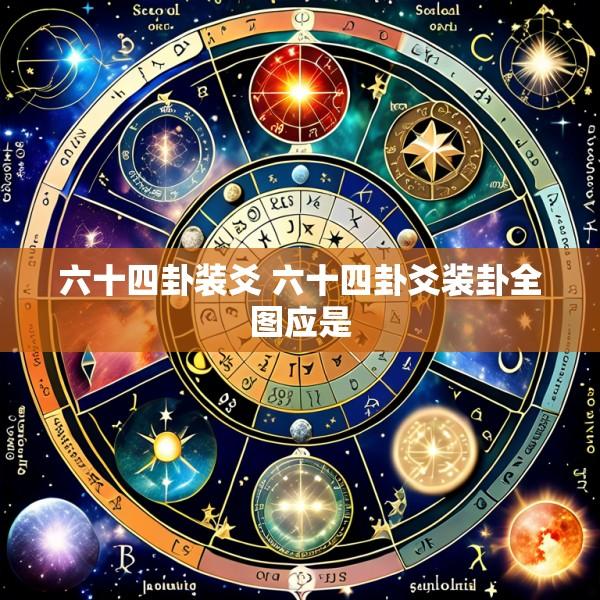 六十四卦装爻 六十四卦爻装卦全图应是
