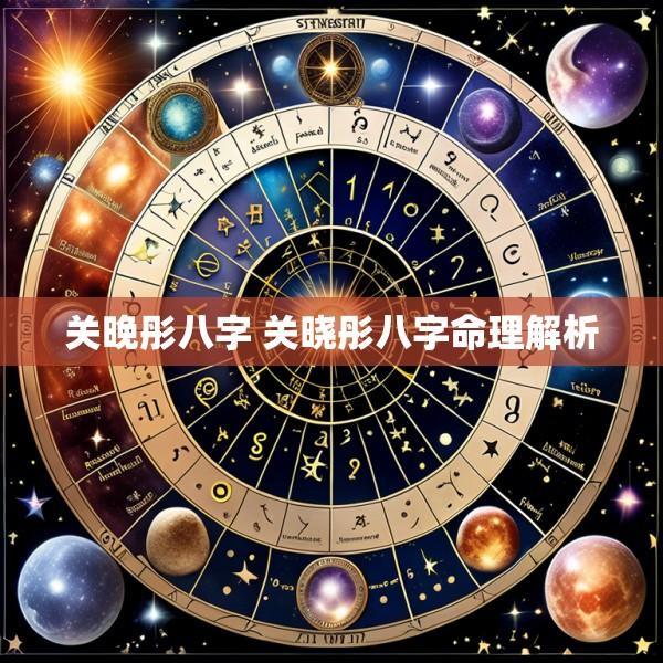 关晚彤八字 关晓彤八字命理解析