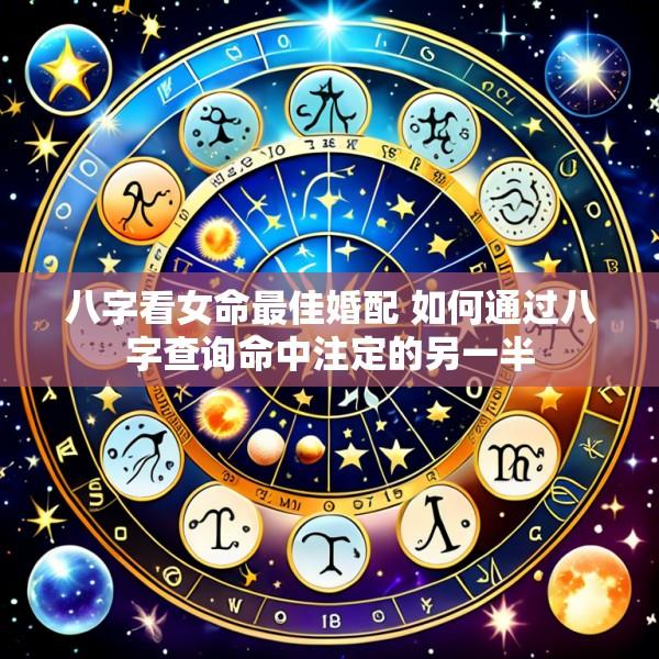 八字看女命最佳婚配 如何通过八字查询命中注定的另一半