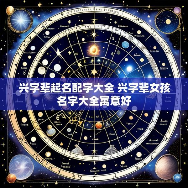 兴字辈起名配字大全 兴字辈女孩名字大全寓意好