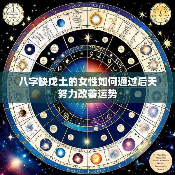 八字缺戊土的女性如何通过后天努力改善运势